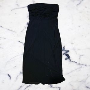 black evening dress